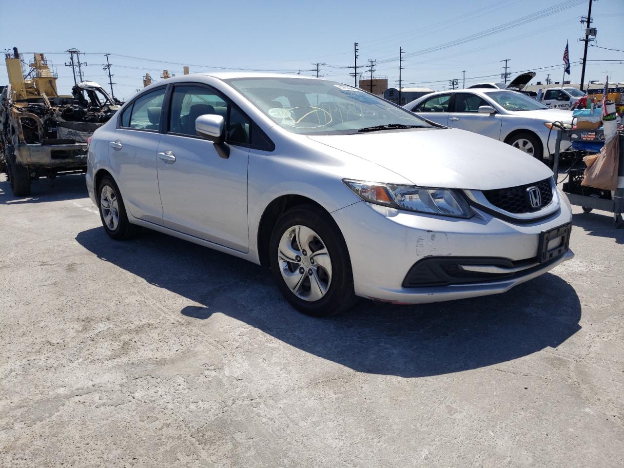 Photo 1 from auction – 2015 HONDA CIVIC LX with VIN 2HGFB2F58FH545730