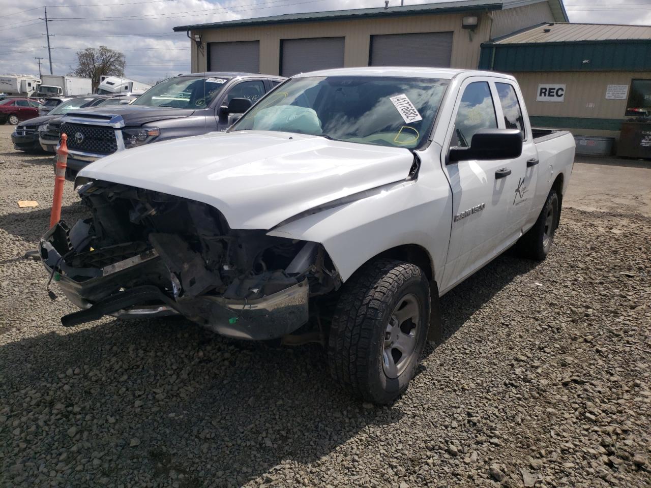 Photo 2 from auction – 2012 DODGE RAM 1500 S with VIN 1C6RD7FP1CS146948