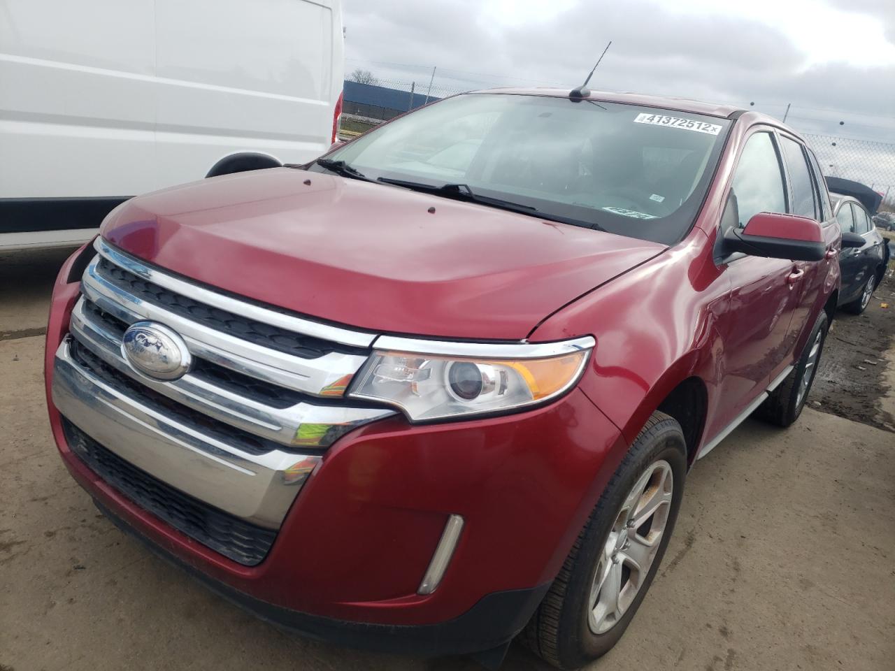 Photo 2 from auction – 2013 FORD EDGE SEL with VIN 2FMDK3JC1DBE17598