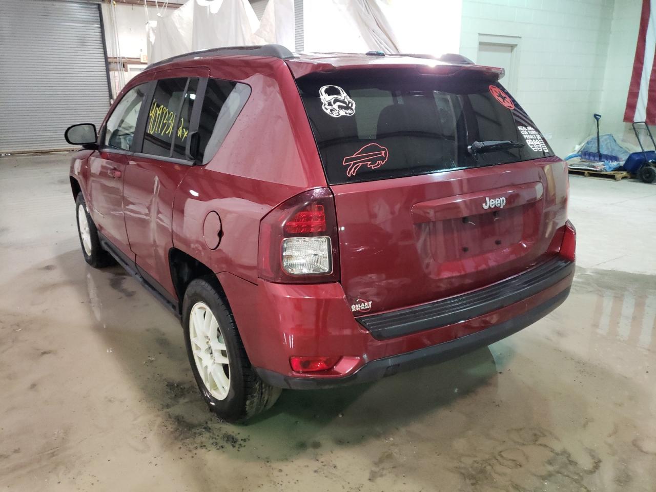 Photo 3 from auction – 2013 JEEP COMPASS SP with VIN 1C4NJCBB8DD258364