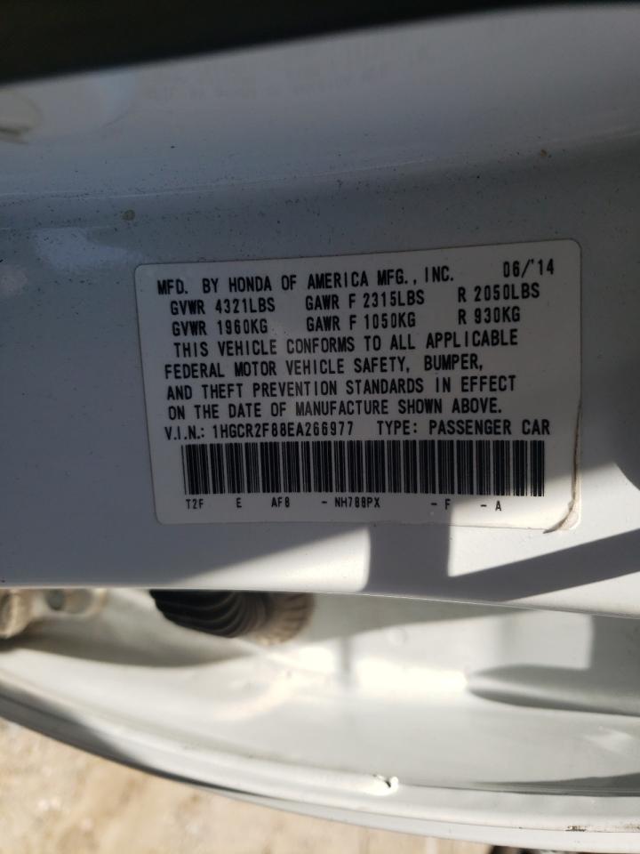 Photo 10 from auction – 2014 HONDA ACCORD EXL with VIN 1HGCR2F88EA266977