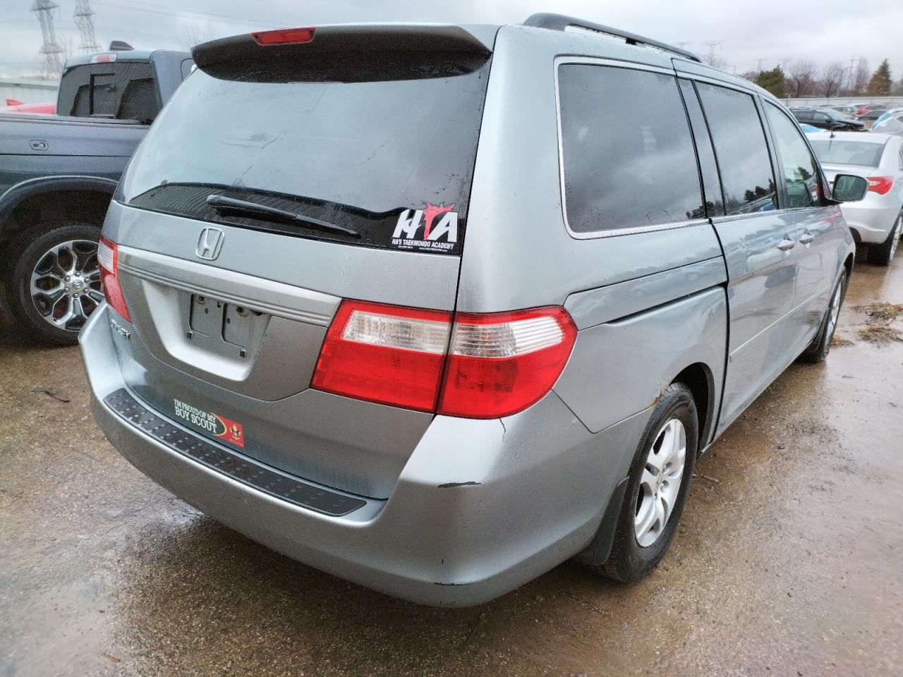 Photo 4 from auction – 2007 HONDA ODYSSEY EX with VIN 5FNRL38797B077849