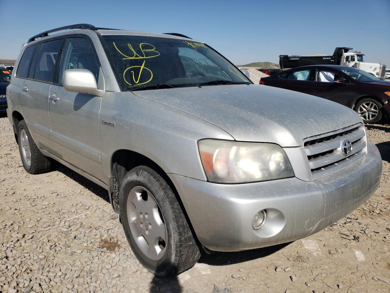 TOYOTA HIGHLANDER 2004 with VIN JTEEP21A240017095 - Photo from auction