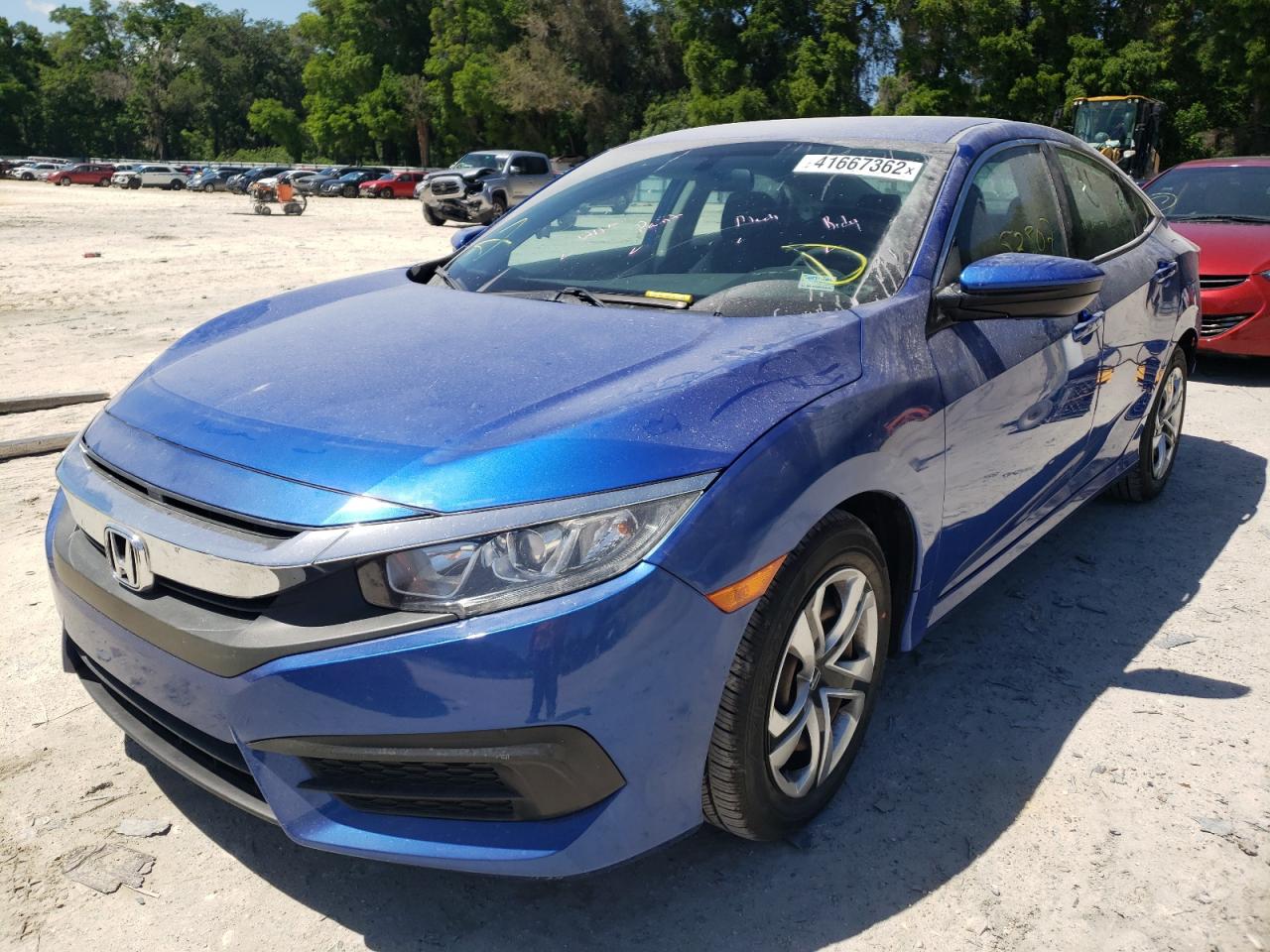 Photo 2 from auction – 2018 HONDA CIVIC LX with VIN 19XFC2F59JE003651