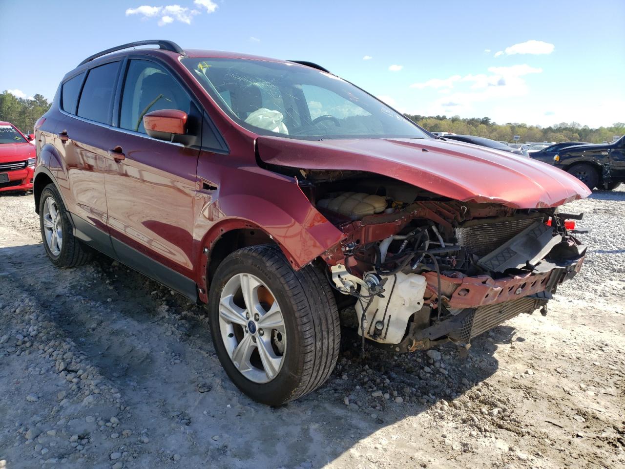 FORD ESCAPE SE 2014 with VIN 1FMCU0G99EUD63110 - Photo from auction