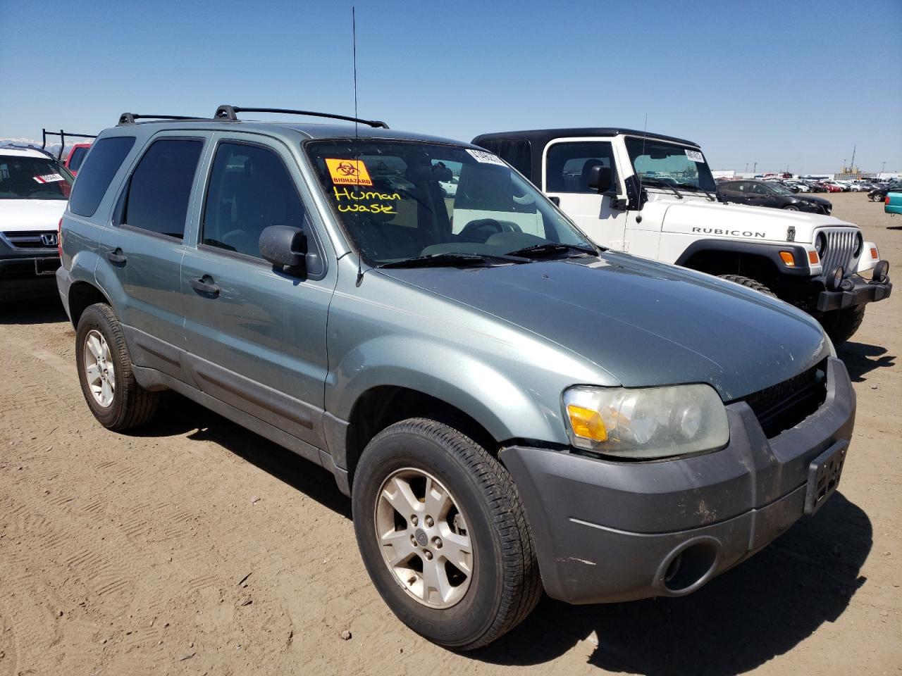 Photo 1 from auction – 2006 FORD ESCAPE XLT with VIN 1FMYU93186KC41880