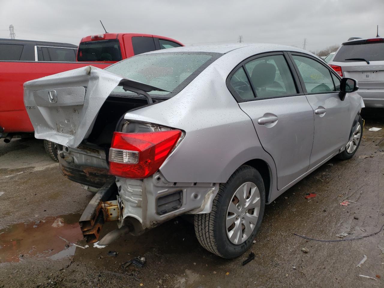 Photo 4 from auction – 2012 HONDA CIVIC LX with VIN 2HGFB2F54CH519735
