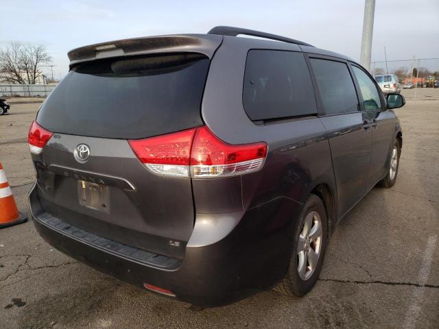 Photo 4 from auction – 2012 TOYOTA SIENNA LE with VIN 5TDKK3DC8CS180547