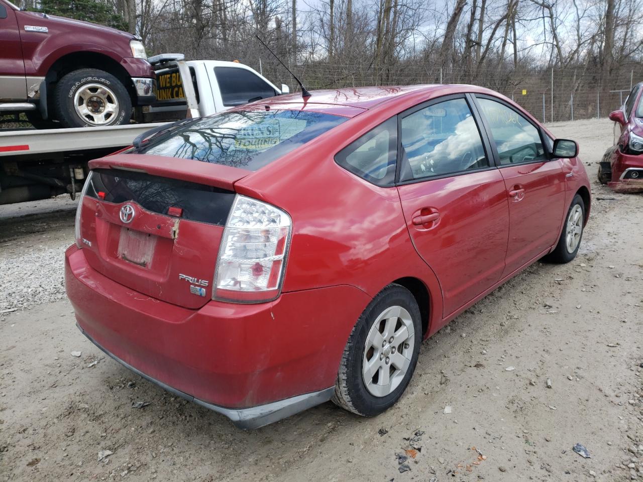 Photo 4 from auction – 2007 TOYOTA PRIUS with VIN JTDKB20U573274451
