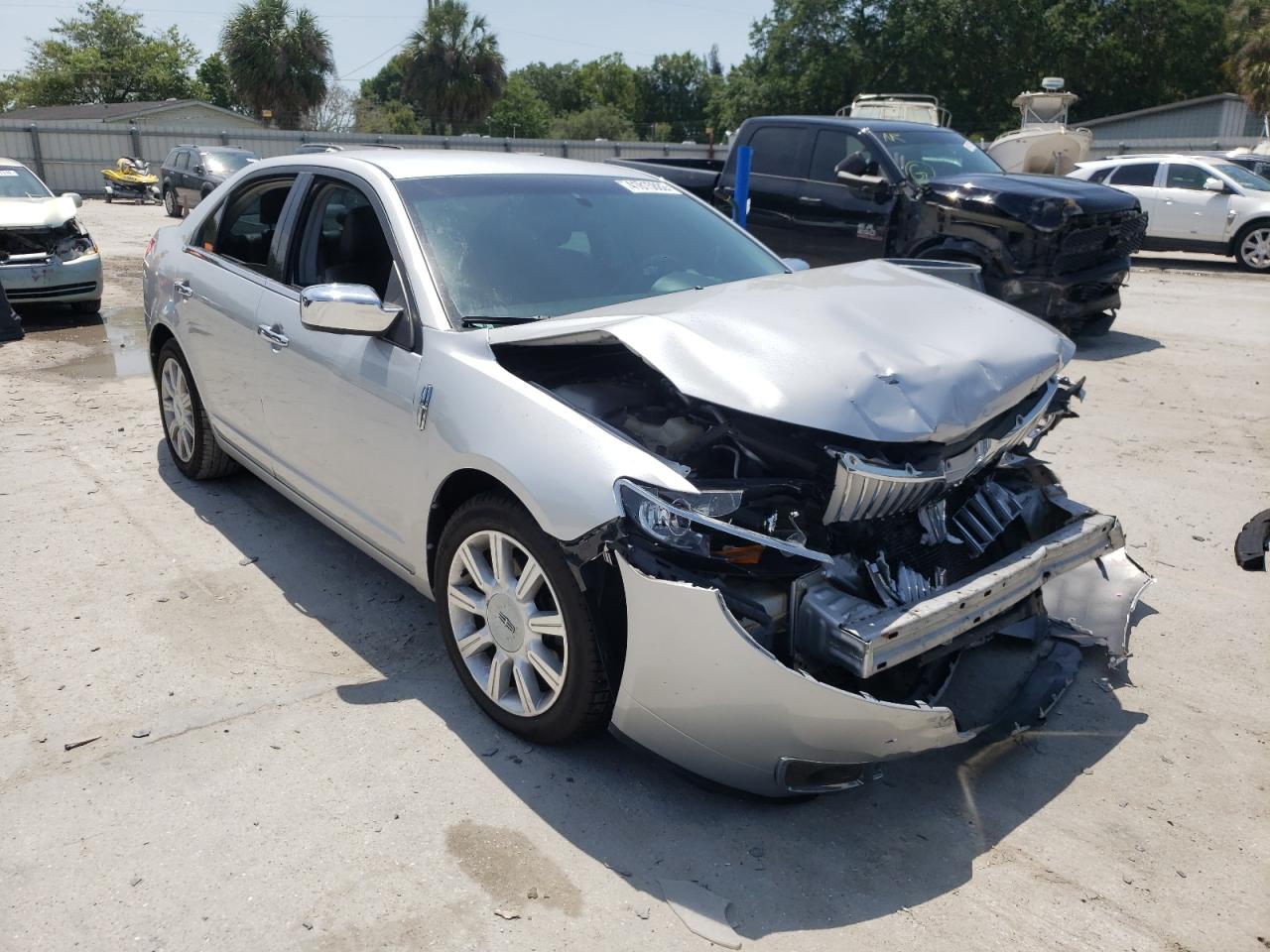 LINCOLN MKZ 2011 with VIN 3LNHL2GC4BR764342 - Photo from auction