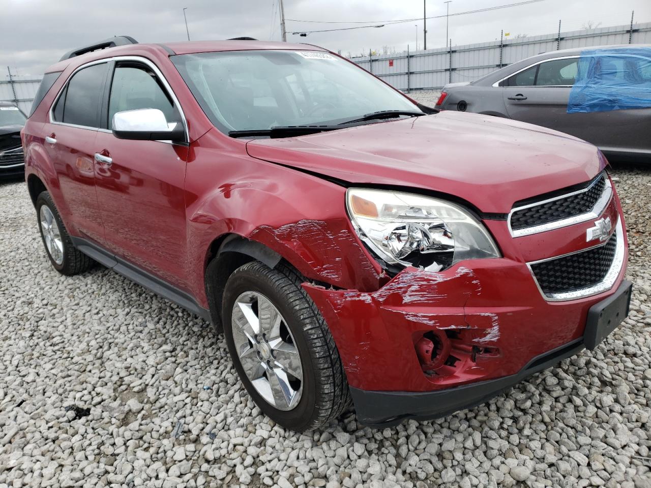 CHEVROLET EQUINOX LT 2013 with VIN 2GNALDEK0D6345627 - Photo from auction