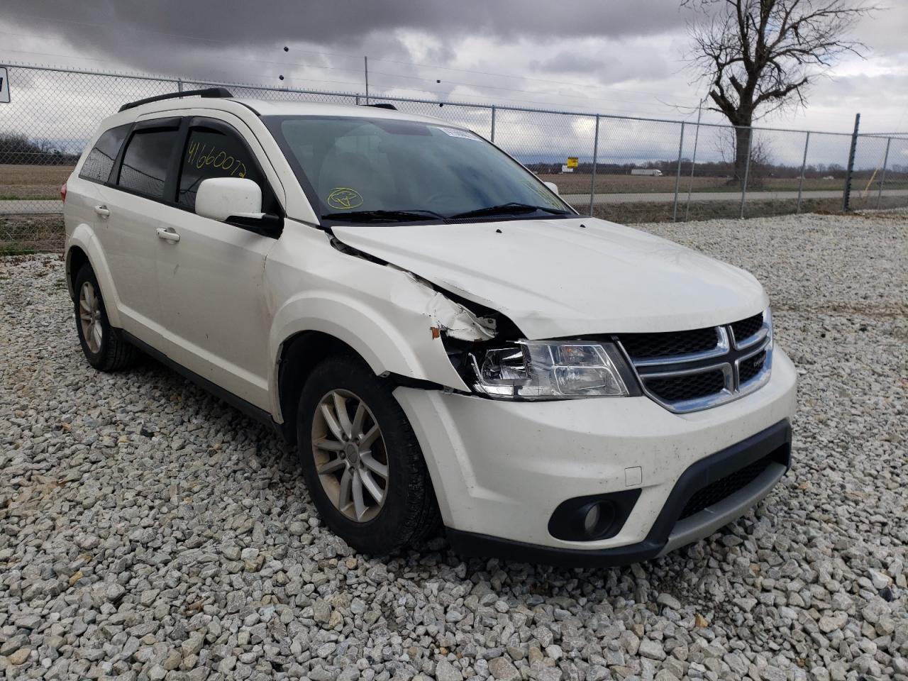 DODGE JOURNEY SX 2013 with VIN 3C4PDCBG1DT565302 - Photo from auction