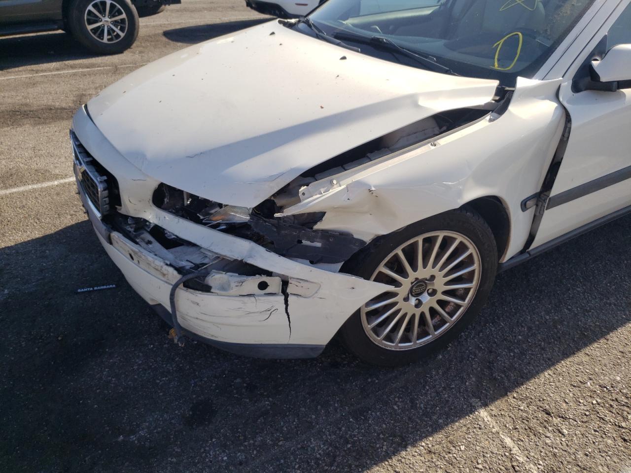 Photo 9 from auction – 2001 VOLVO S60 T5 with VIN YV1RS53D112009366