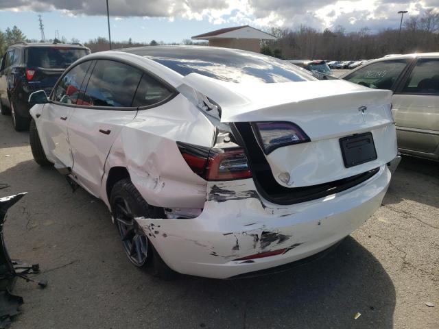 Photo 3 from auction – 2021 TESLA MODEL 3 with VIN 5YJ3E1EAXMF085636