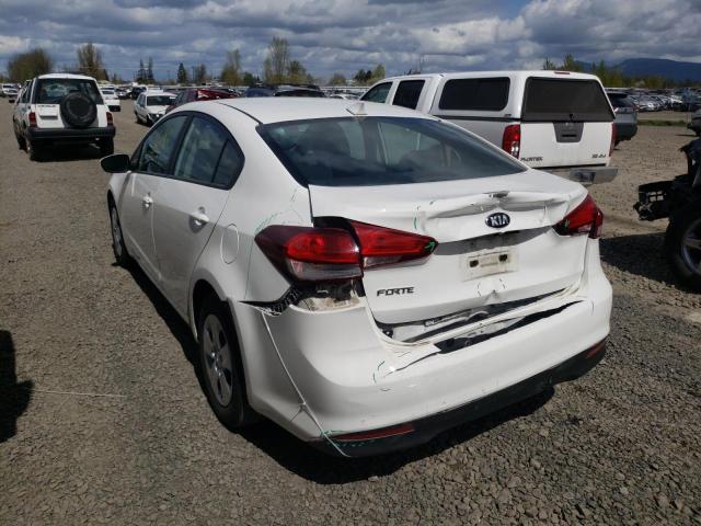 Photo 3 from auction – 2017 KIA FORTE LX with VIN 3KPFK4A71HE011762
