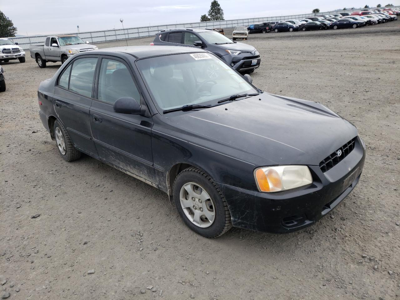 Photo 1 from auction – 2002 HYUNDAI ACCENT GL with VIN KMHCG45C02U371217