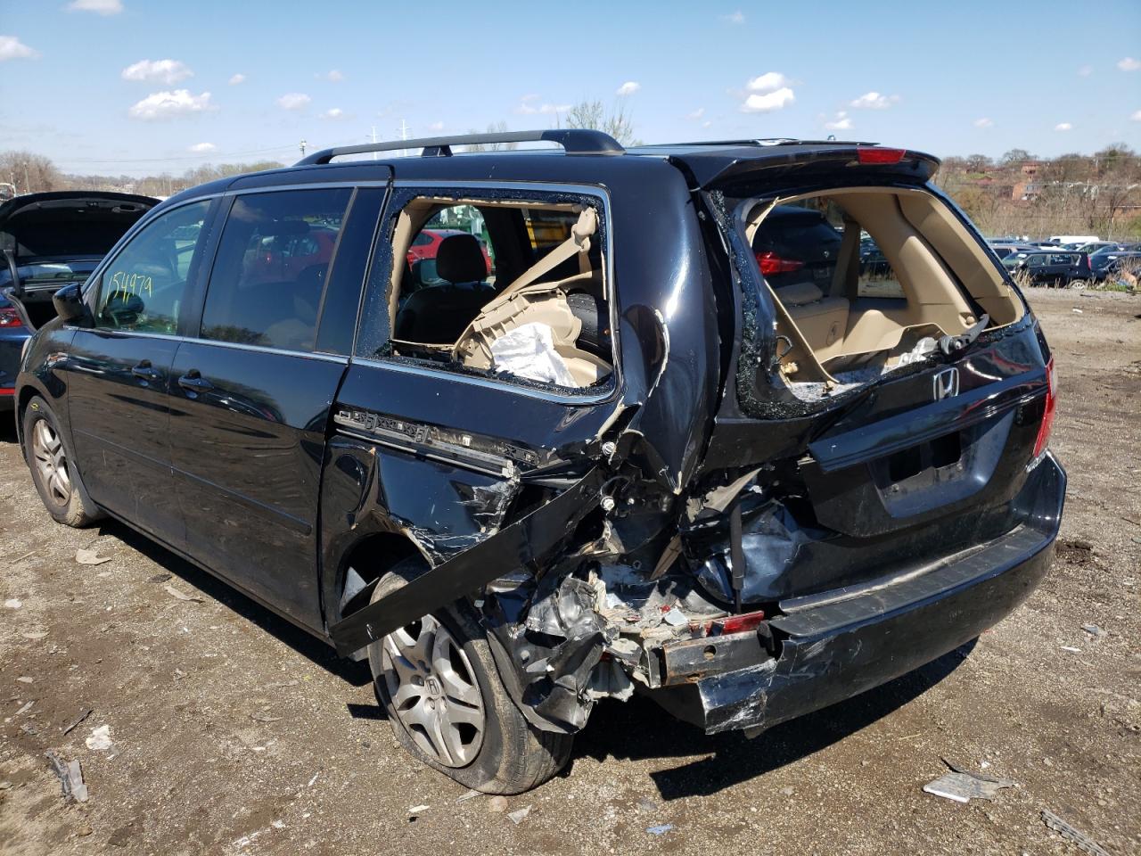 Photo 3 from auction – 2005 HONDA ODYSSEY EX with VIN 5FNRL38765B116717