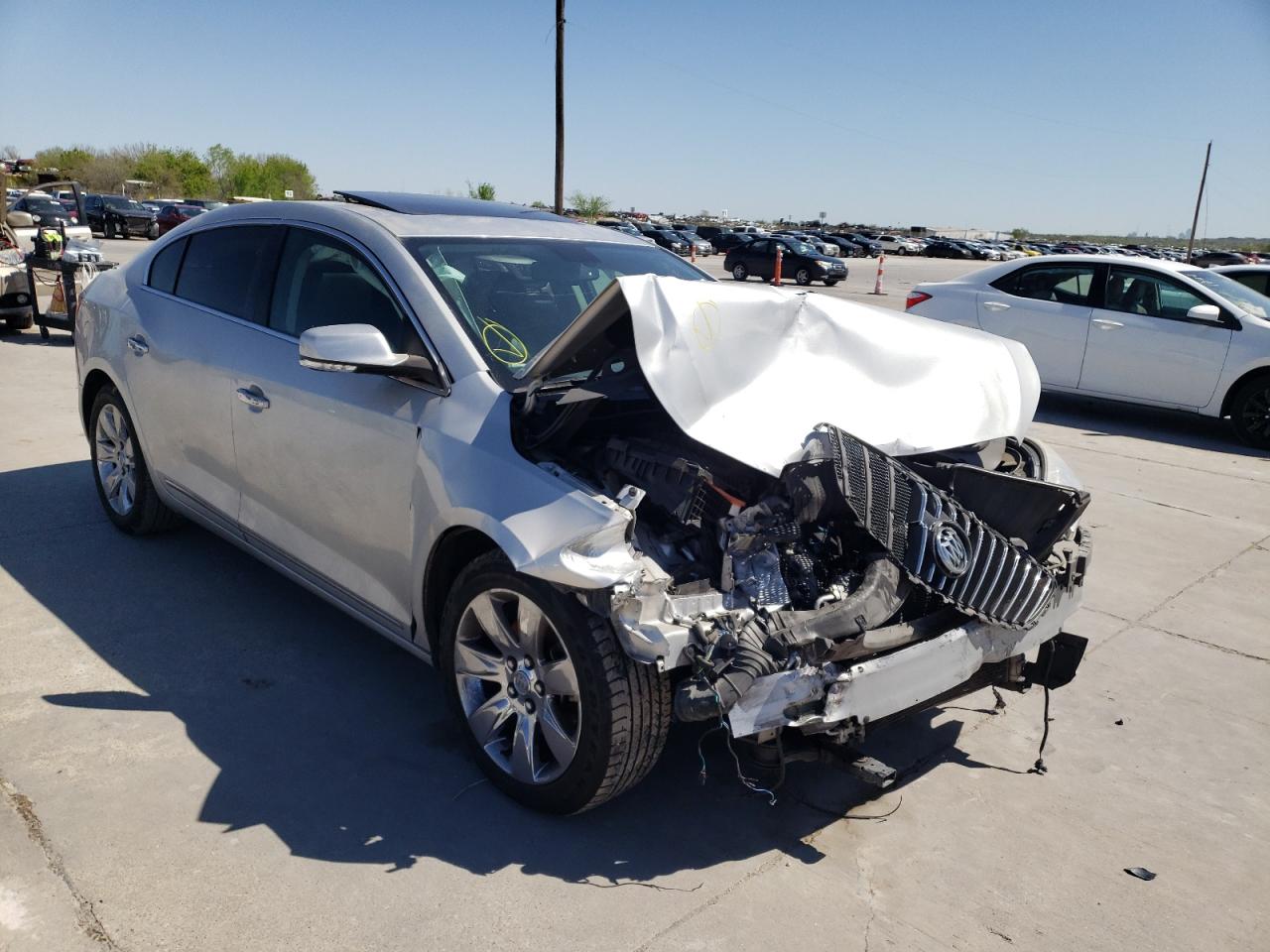 BUICK LACROSSE P 2013 with VIN 1G4GF5E36DF212123 - Photo from auction