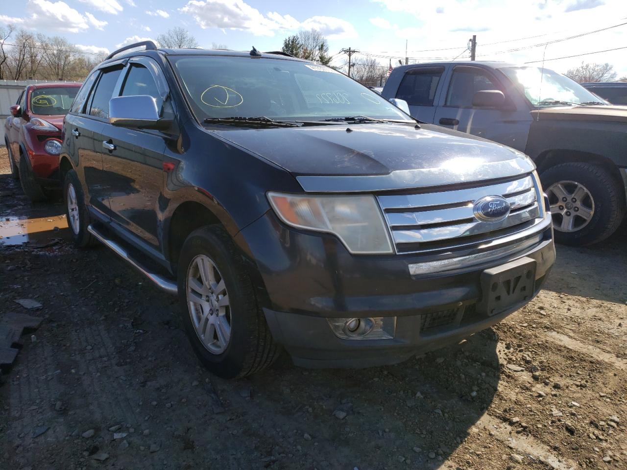 FORD EDGE SEL 2008 with VIN 2FMDK48C08BA06243 - Photo from auction