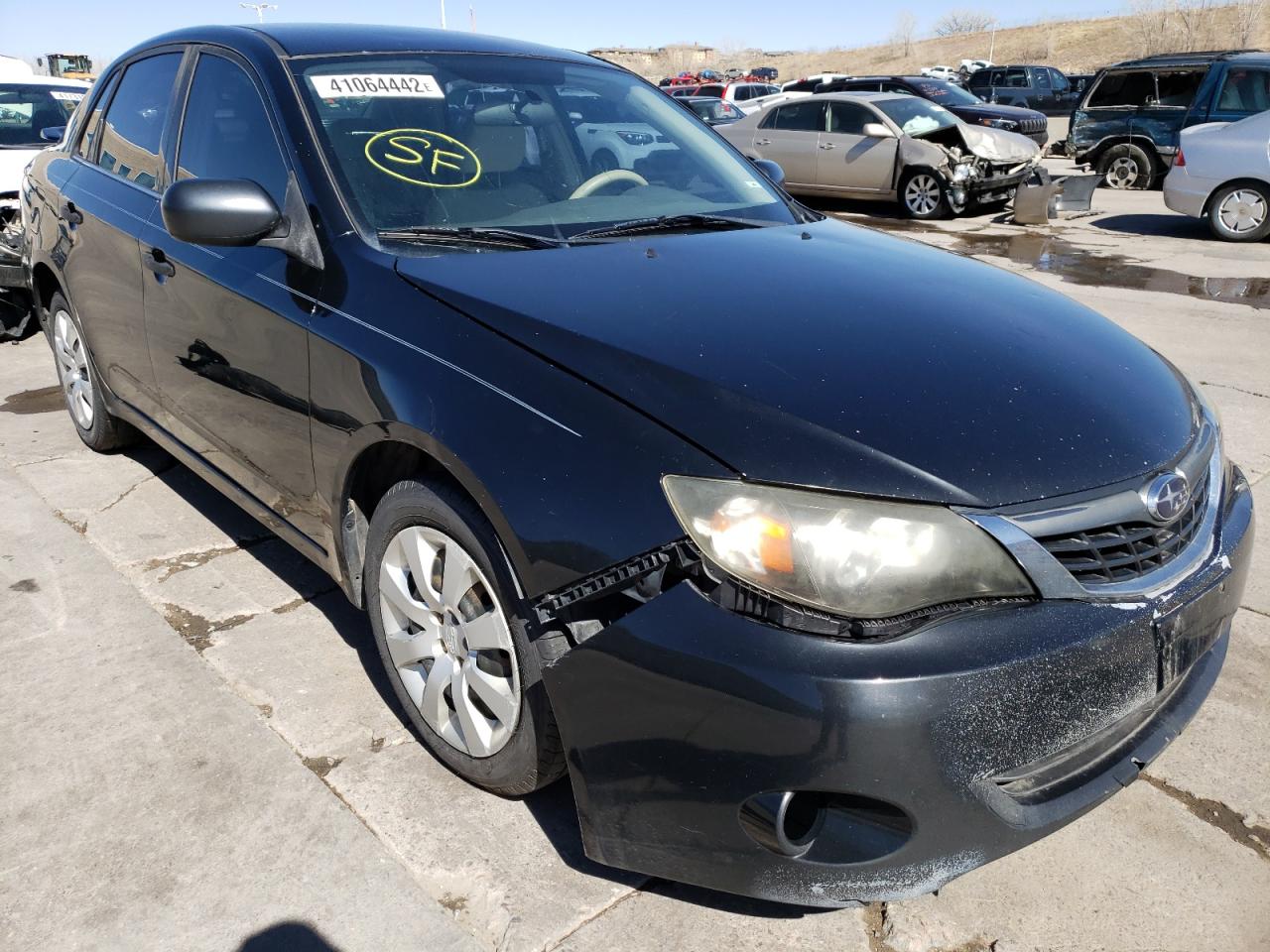 SUBARU IMPREZA 2. 2008 with VIN JF1GE61608H524368 - Photo from auction