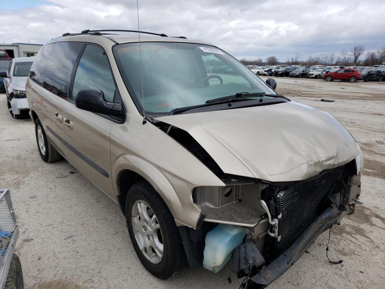DODGE GRAND CARA 2003 with VIN 2D4GP44LX3R337729 - Photo from auction