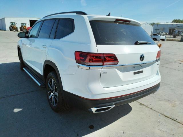 Photo 3 from auction – 2022 VOLKSWAGEN ATLAS SE with VIN 1V2LP2CA6NC505490