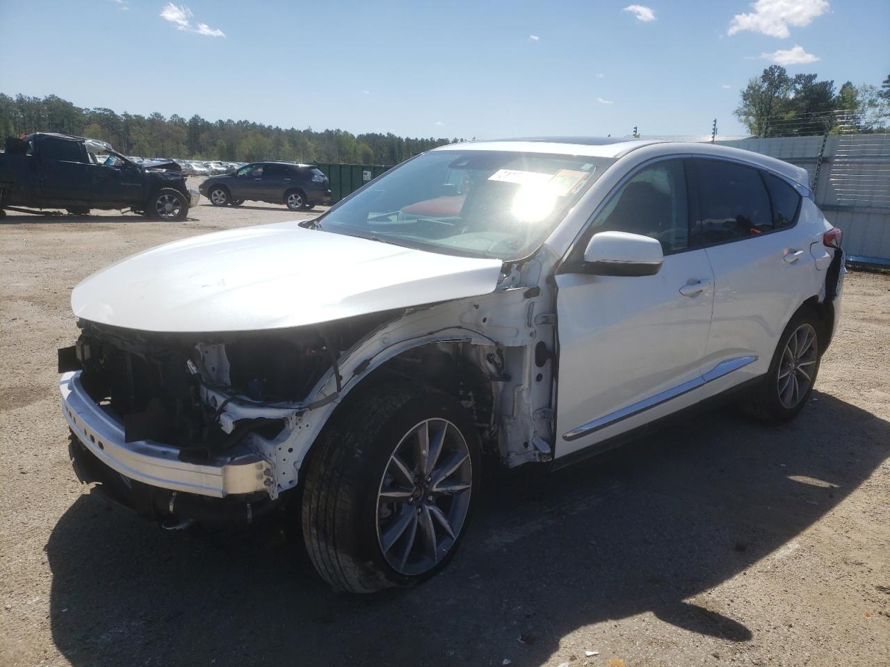 Photo 2 from auction – 2021 ACURA RDX TECHNO with VIN 5J8TC2H55ML009752