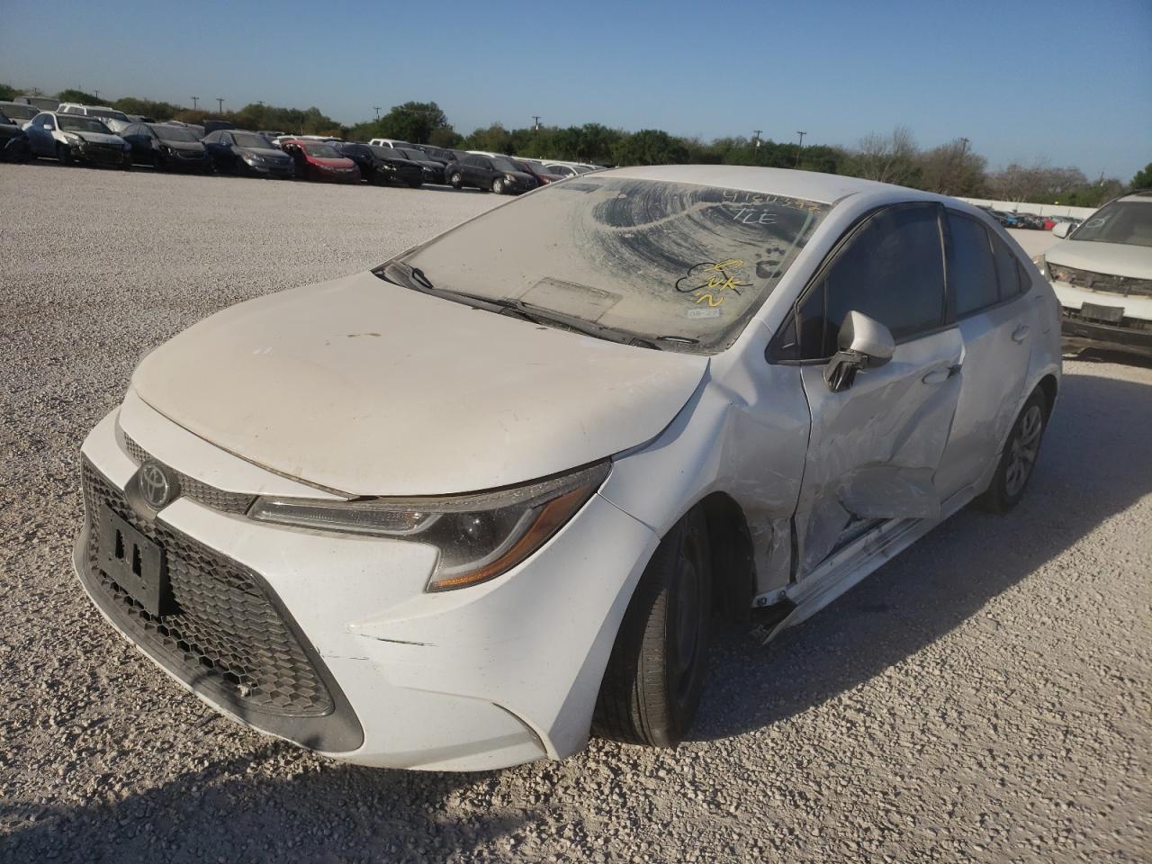 Photo 2 from auction – 2020 TOYOTA COROLLA LE with VIN 5YFEPRAEXLP034196