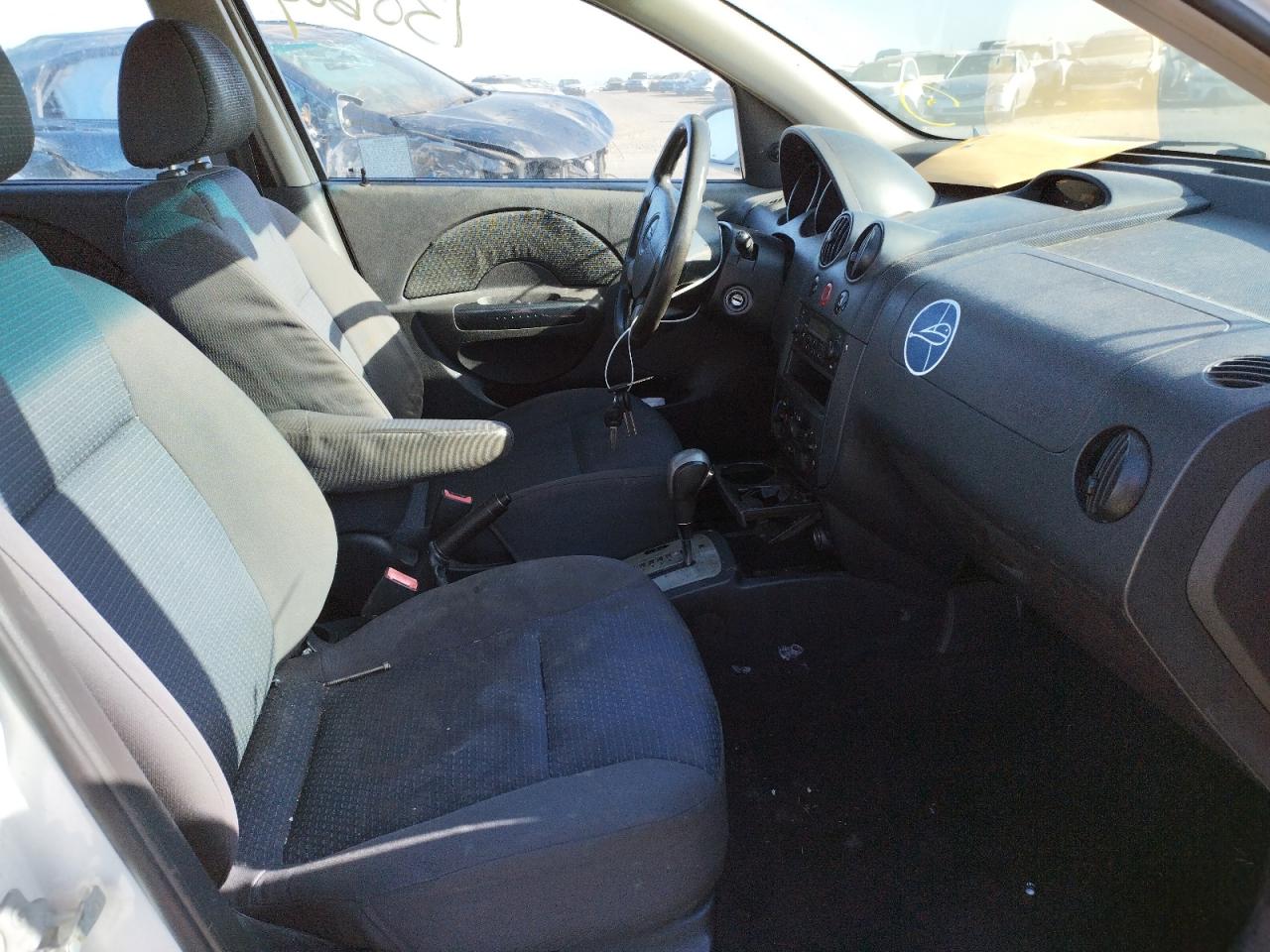 Photo 5 from auction – 2007 CHEVROLET AVEO BASE with VIN KL1TD666X7B704986
