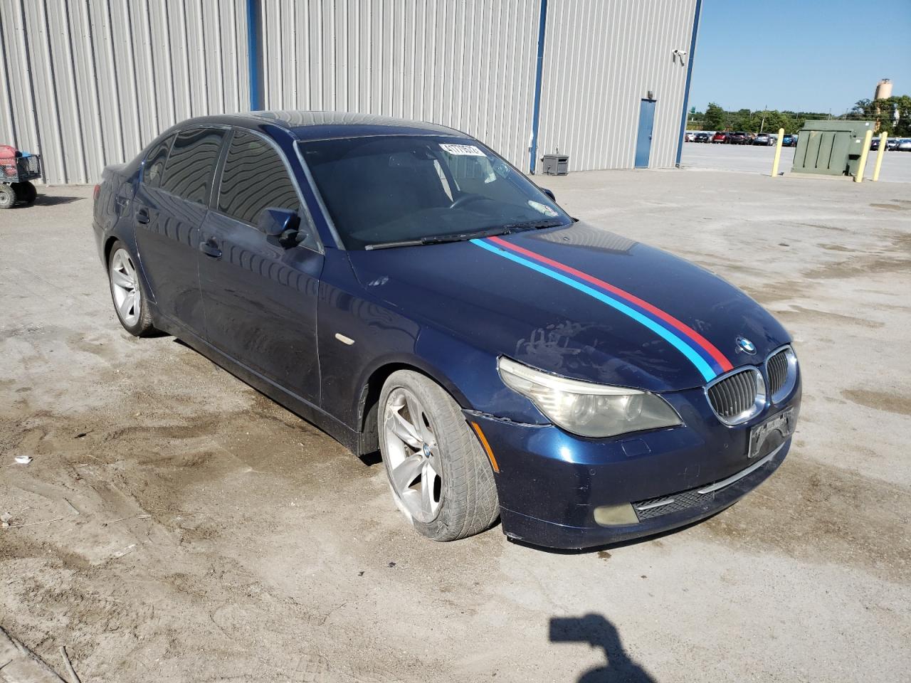 BMW 528 I 2008 with VIN WBANU53558CT12661 - Photo from auction