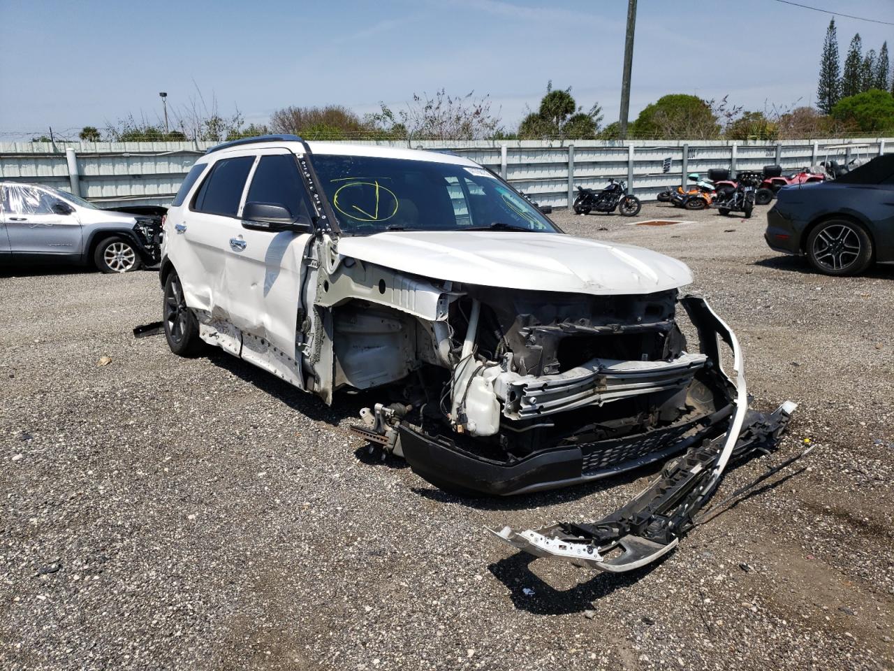 FORD EXPLORER L 2016 with VIN 1FM5K7F88GGC29934 - Photo from auction