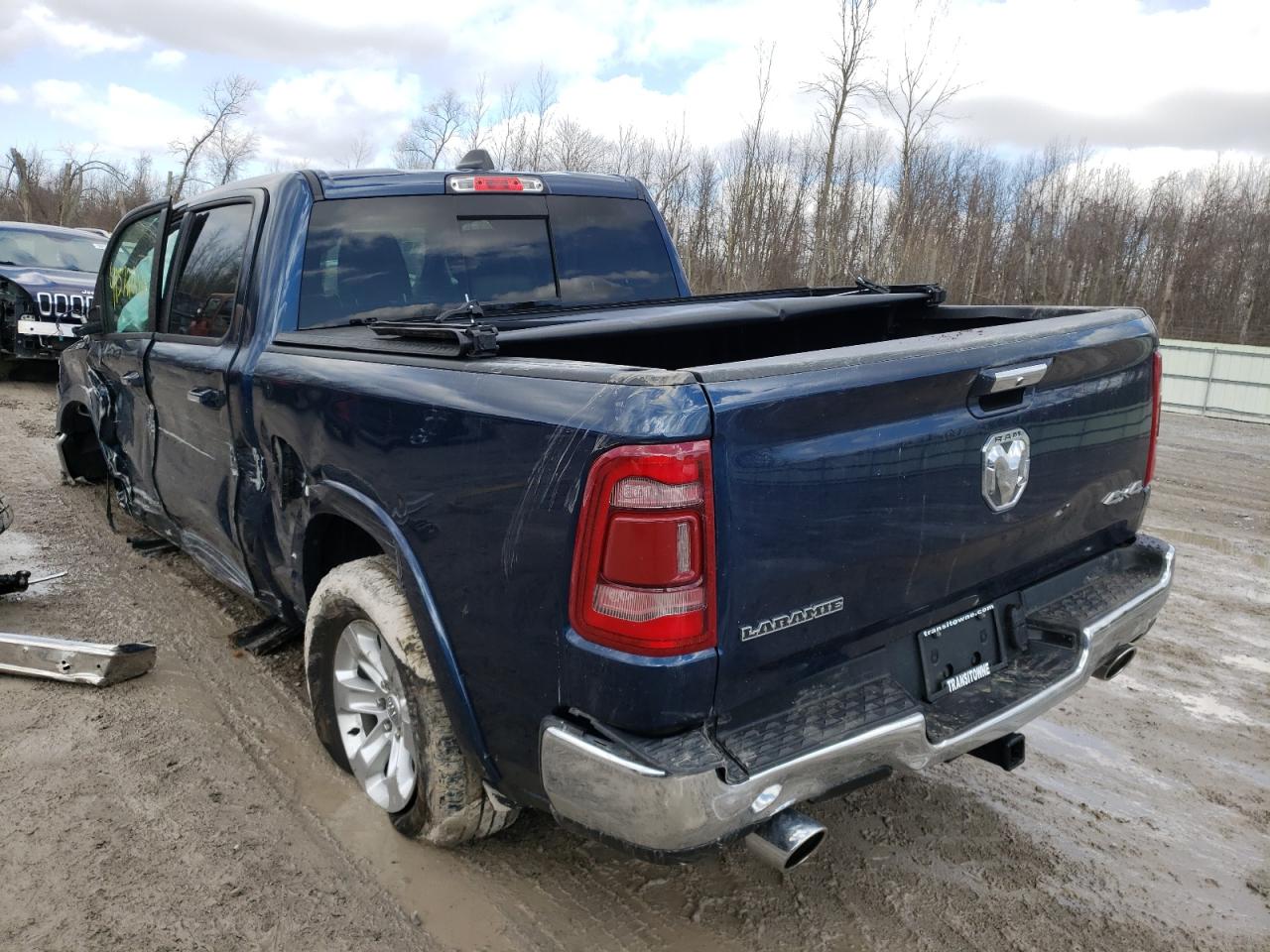 Photo 3 from auction – 2021 RAM 1500 LARAM with VIN 1C6SRFJT2MN549564
