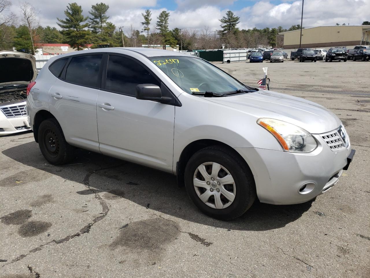 NISSAN ROGUE S 2008 with VIN JN8AS58V18W409701 - Photo from auction
