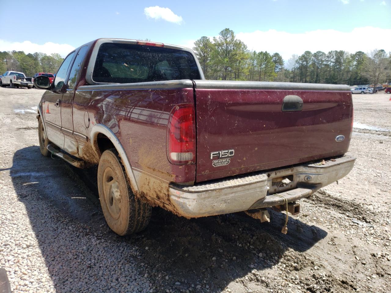 Photo 3 from auction – 1997 FORD F150 with VIN 2FTDX176XVCA16428