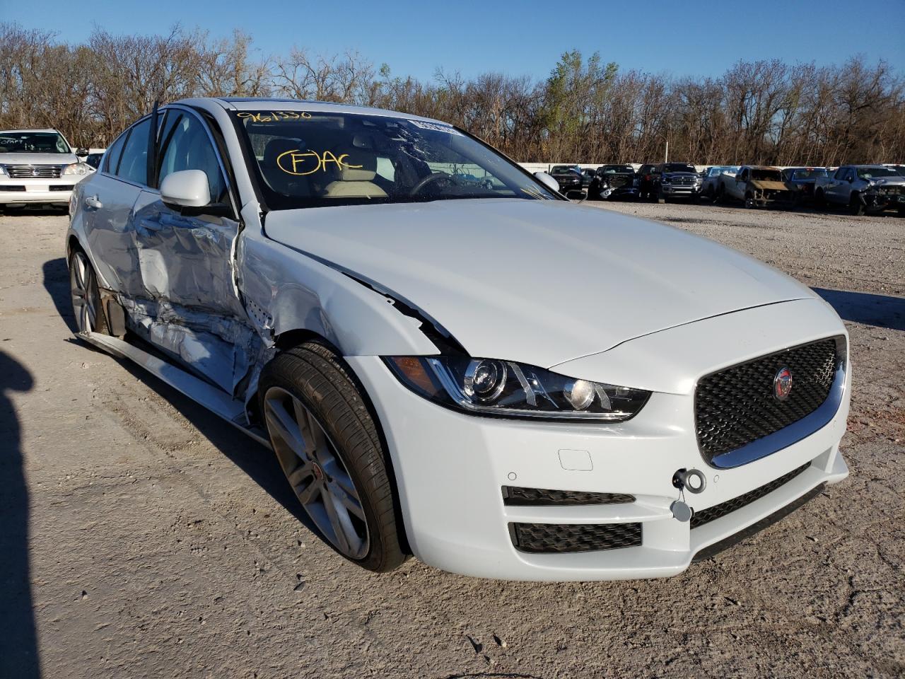 JAGUAR XE PRESTIG 2017 with VIN SAJAE4BV6HA961330 - Photo from auction
