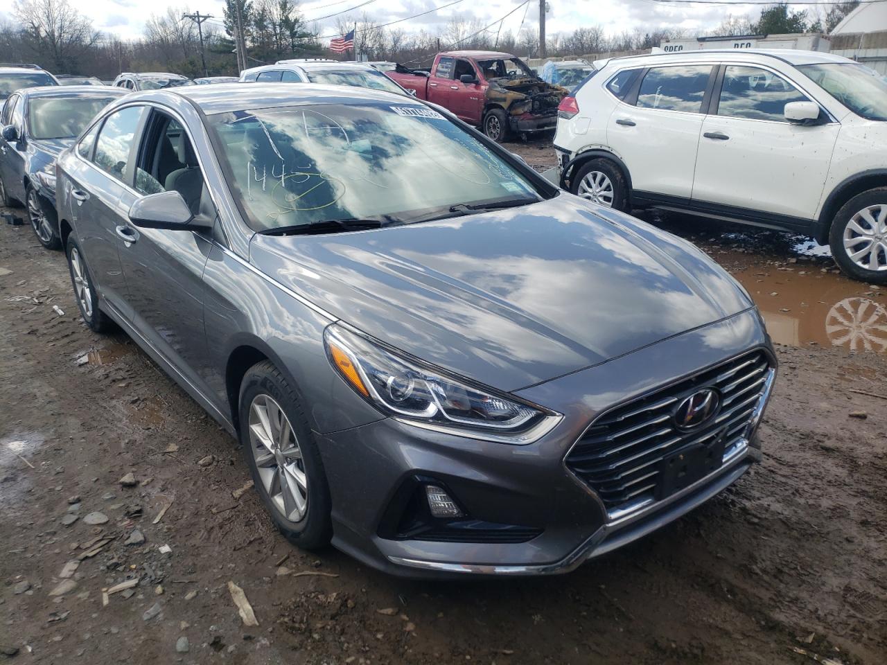 HYUNDAI SONATA SE 2019 with VIN 5NPE24AF3KH801621 - Photo from auction