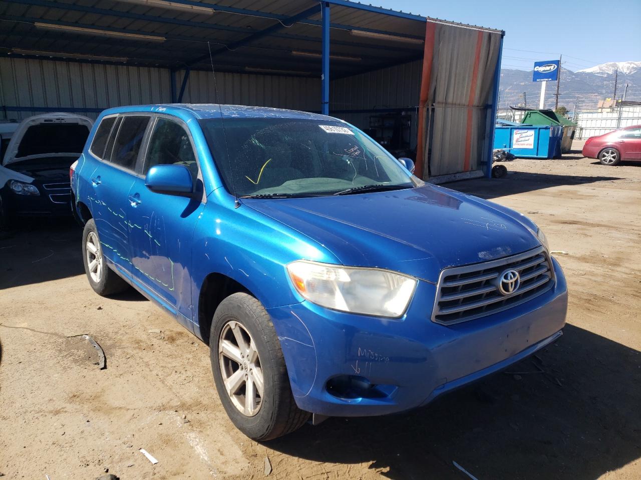 TOYOTA HIGHLANDER 2008 with VIN JTEES41A482072054 - Photo from auction