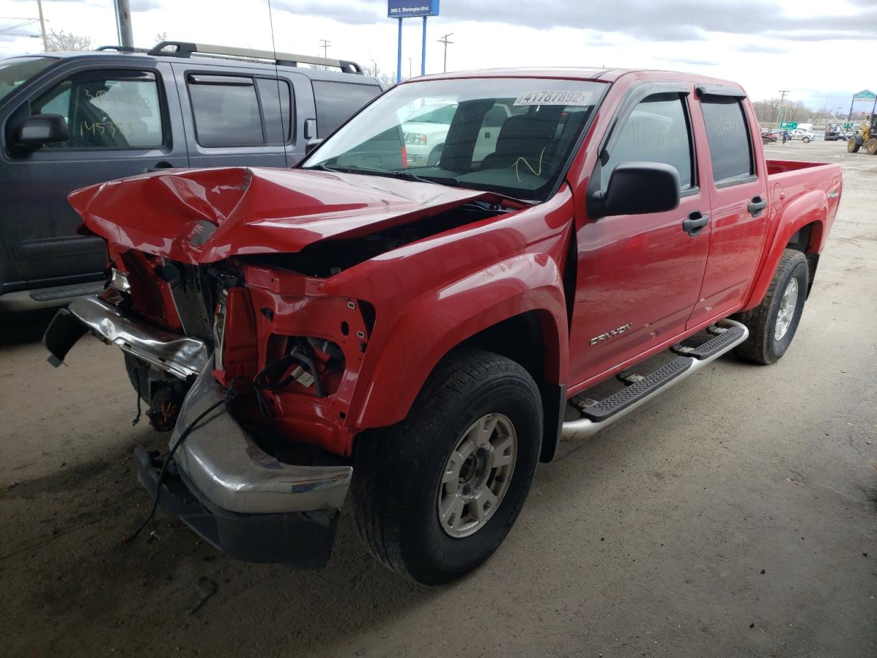 Photo 2 from auction – 2004 GMC CANYON with VIN 1GTDT136448219551