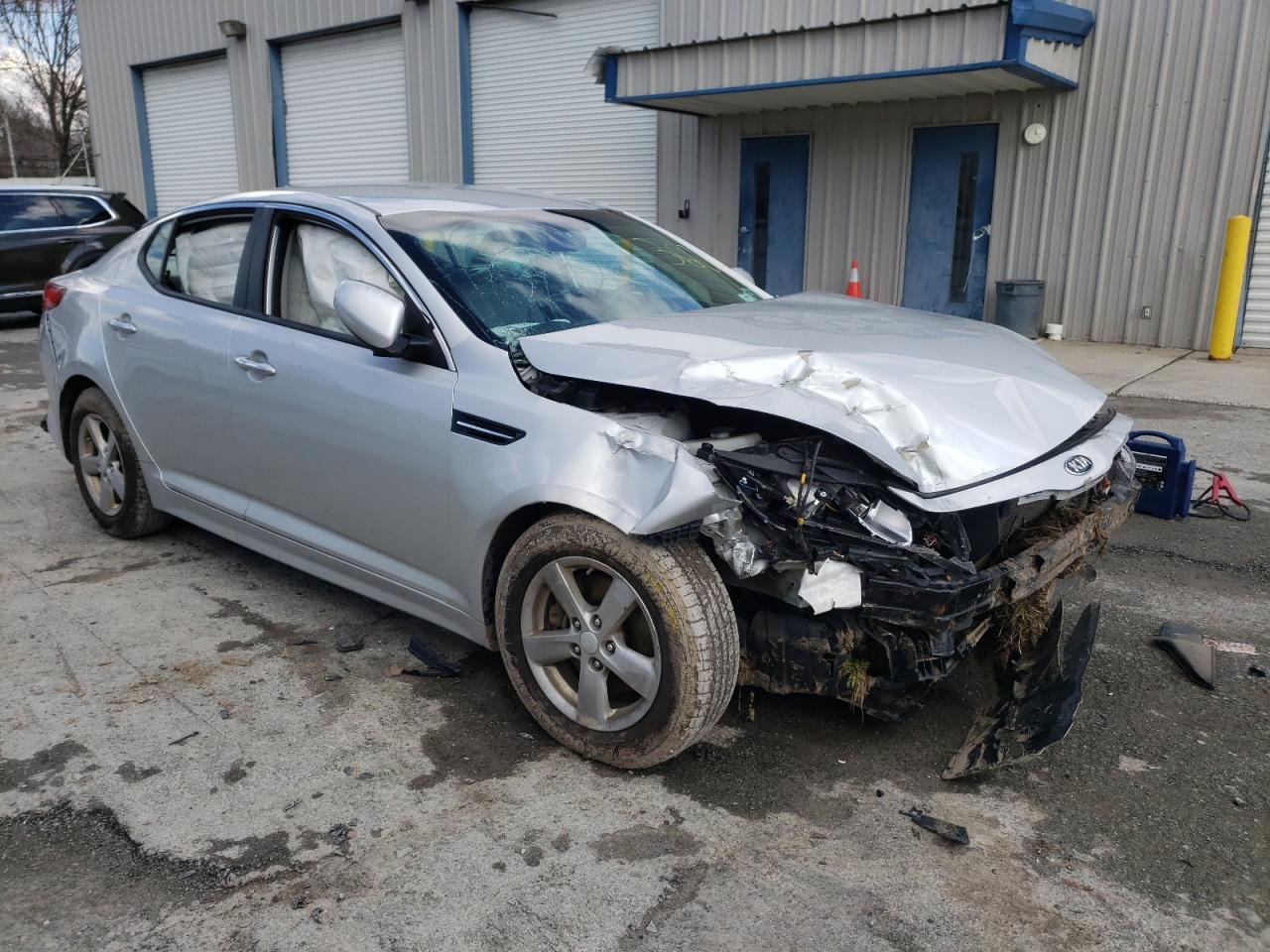 KIA OPTIMA LX 2014 with VIN 5XXGM4A78EG289219 - Photo from auction