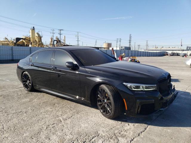 BMW 740 I 2022 with VIN WBA7T2C06NCH07350 - Photo from auction