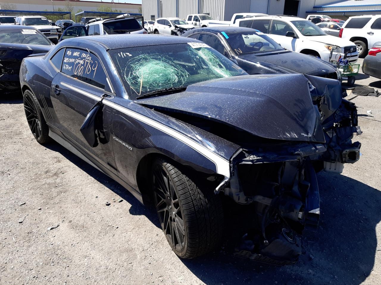 CHEVROLET CAMARO LT 2013 with VIN 2G1FB1E31D9204369 - Photo from auction