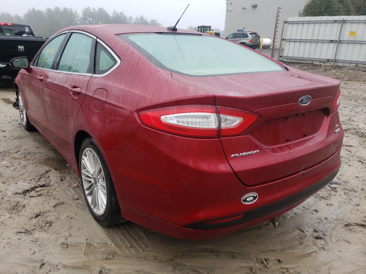 Photo 3 from auction – 2016 FORD FUSION SE with VIN 1FA6P0HD1G5117148