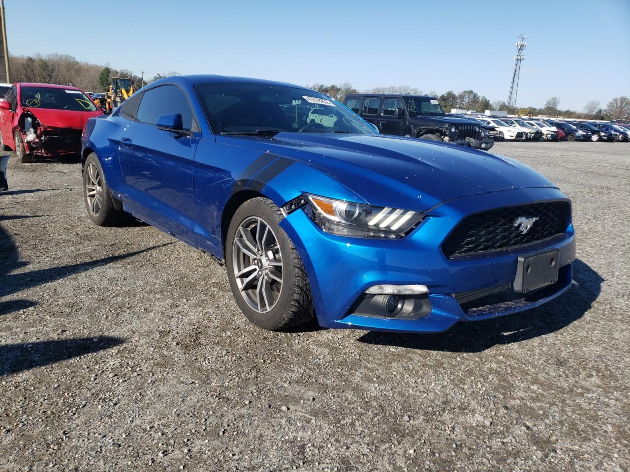 FORD MUSTANG 2017 with VIN 1FA6P8TH7H5221217 - Photo from auction