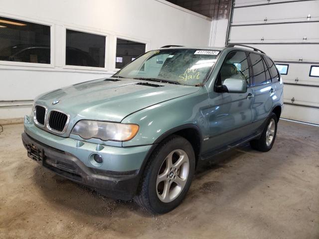 Photo 2 from auction – 2002 BMW X5 3.0I with VIN 5UXFA53592LH80031
