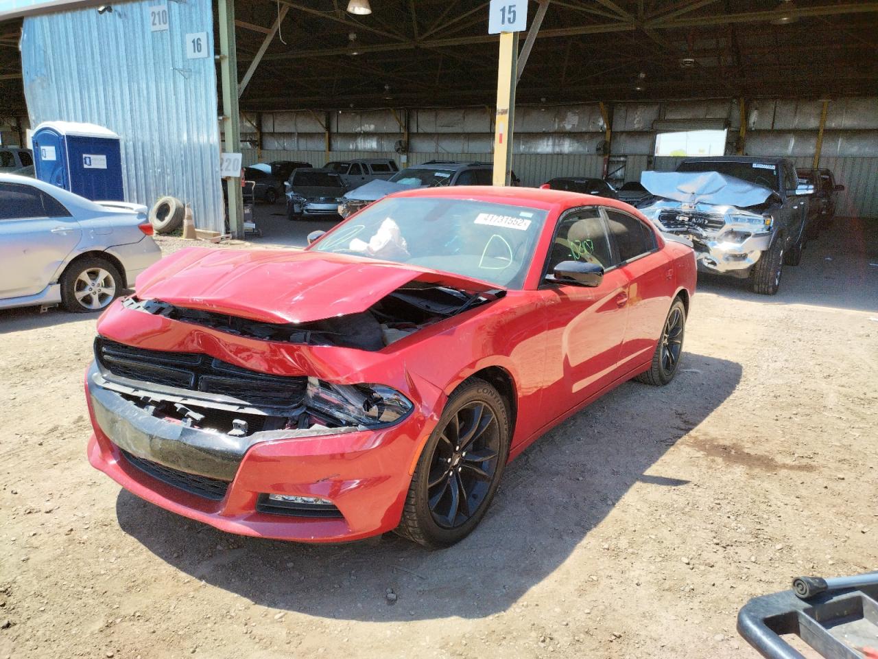 Photo 2 from auction – 2017 DODGE CHARGER SX with VIN 2C3CDXHG3HH504162