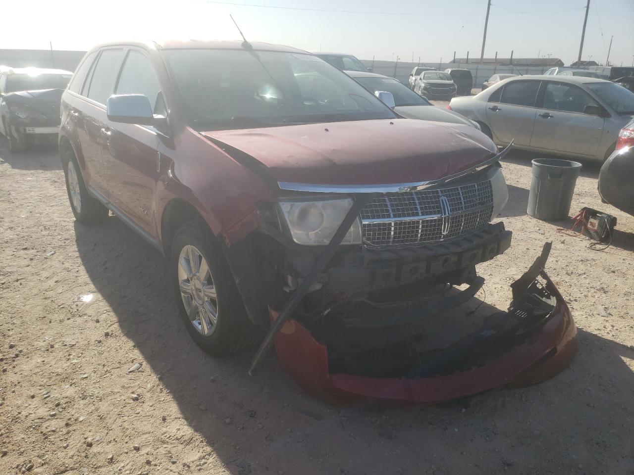 LINCOLN MKX 2008 with VIN 2LMDU88C98BJ15662 - Photo from auction
