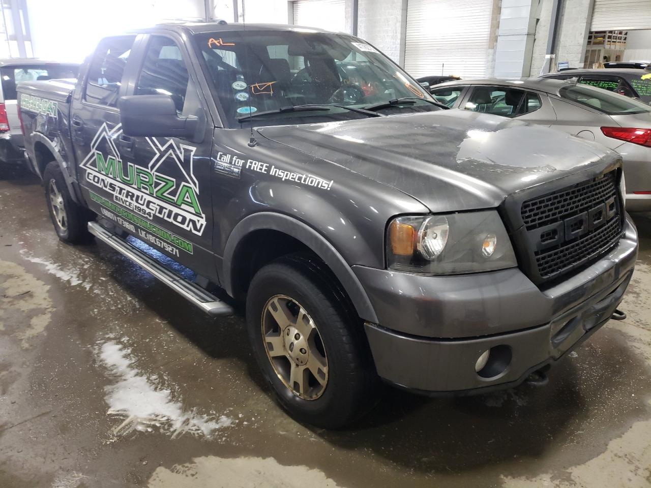 FORD F150 SUPER 2006 with VIN 1FTPW14526FA49201 - Photo from auction