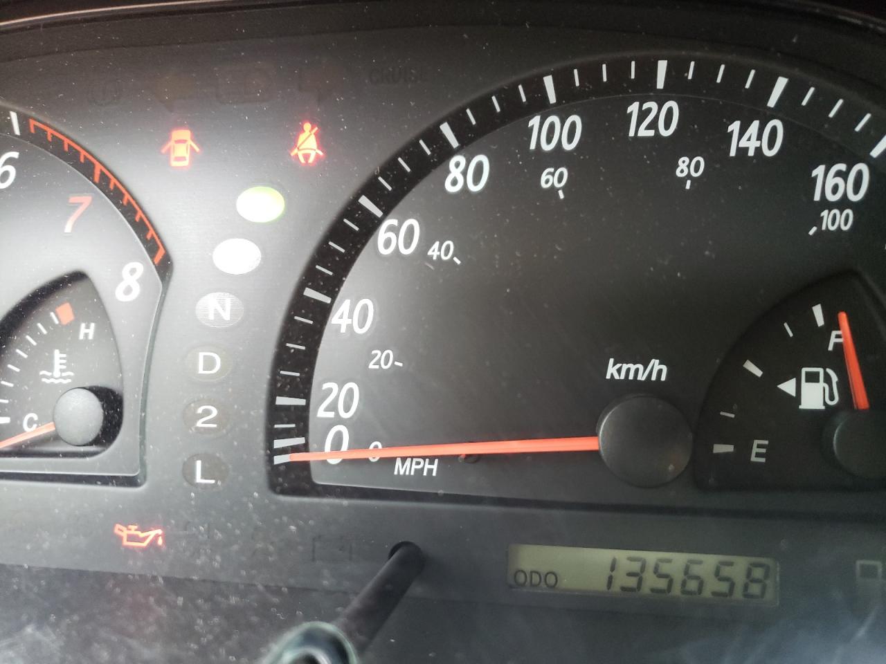 Photo 8 from auction – 2002 TOYOTA CAMRY LE with VIN JTDBF30K020014882