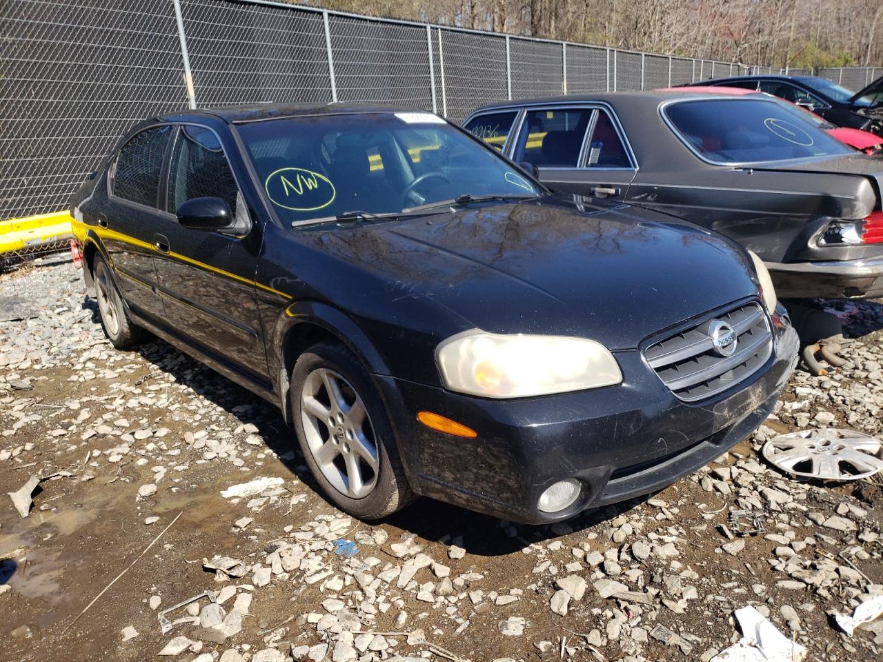 Photo 1 from auction – 2002 NISSAN MAXIMA GLE with VIN JN1DA31D22T454286