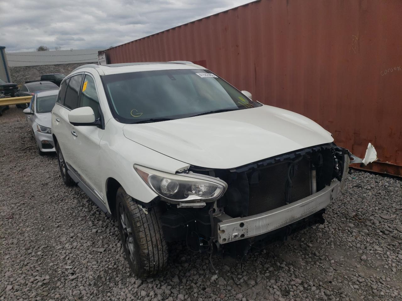 INFINITI JX35 2013 with VIN 5N1AL0MN1DC302186 - Photo from auction